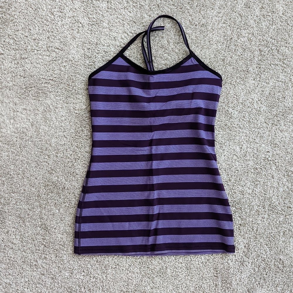 lululemon Power Y - Purple stripe